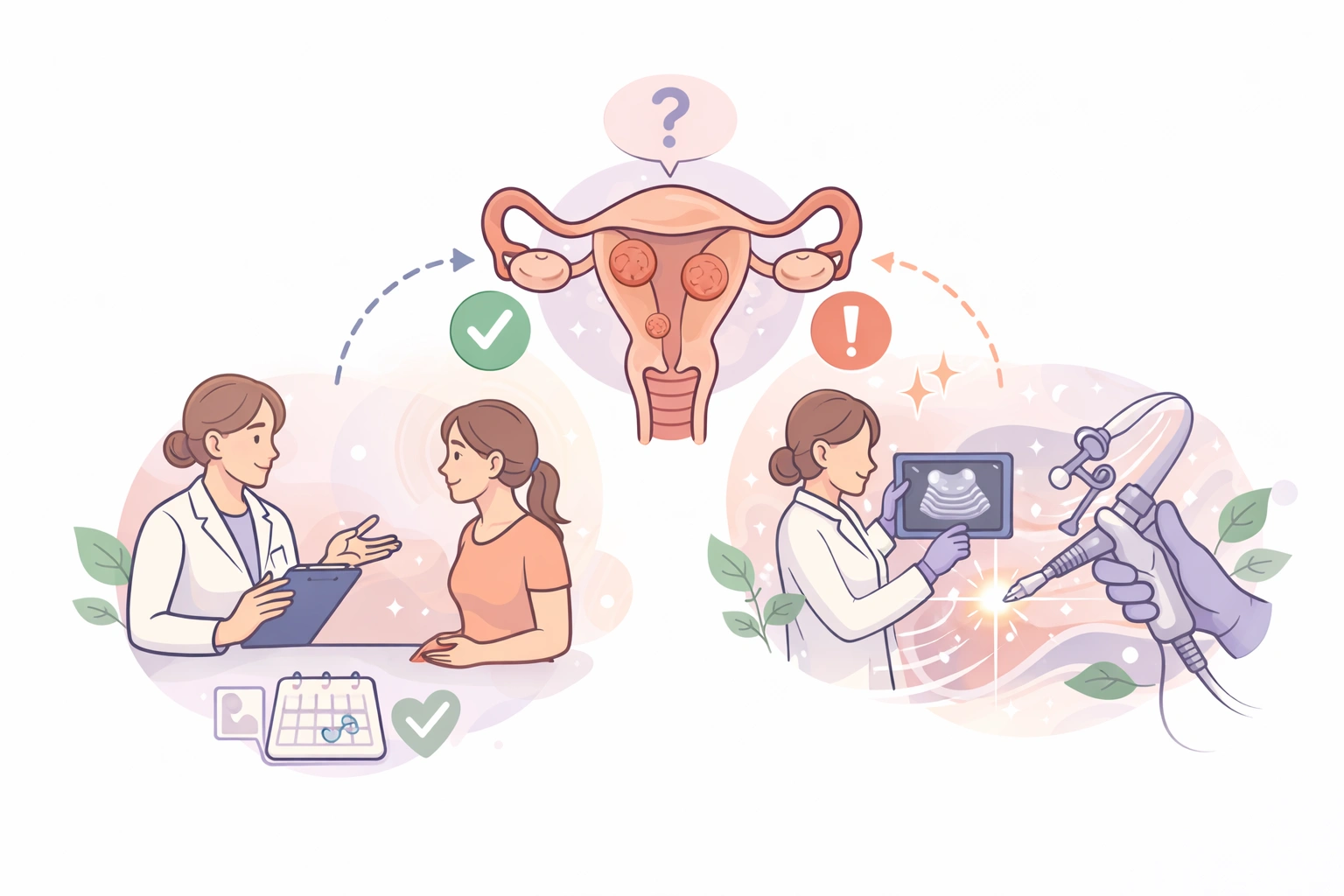 Miyomlar Ne Zaman Tedavi Gerektirir? Takip mi, Müdahale mi?