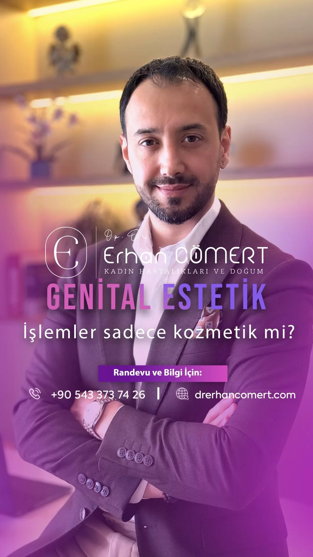 Genital estetik işlemler sadece kozmetik amaçlı mıdır?